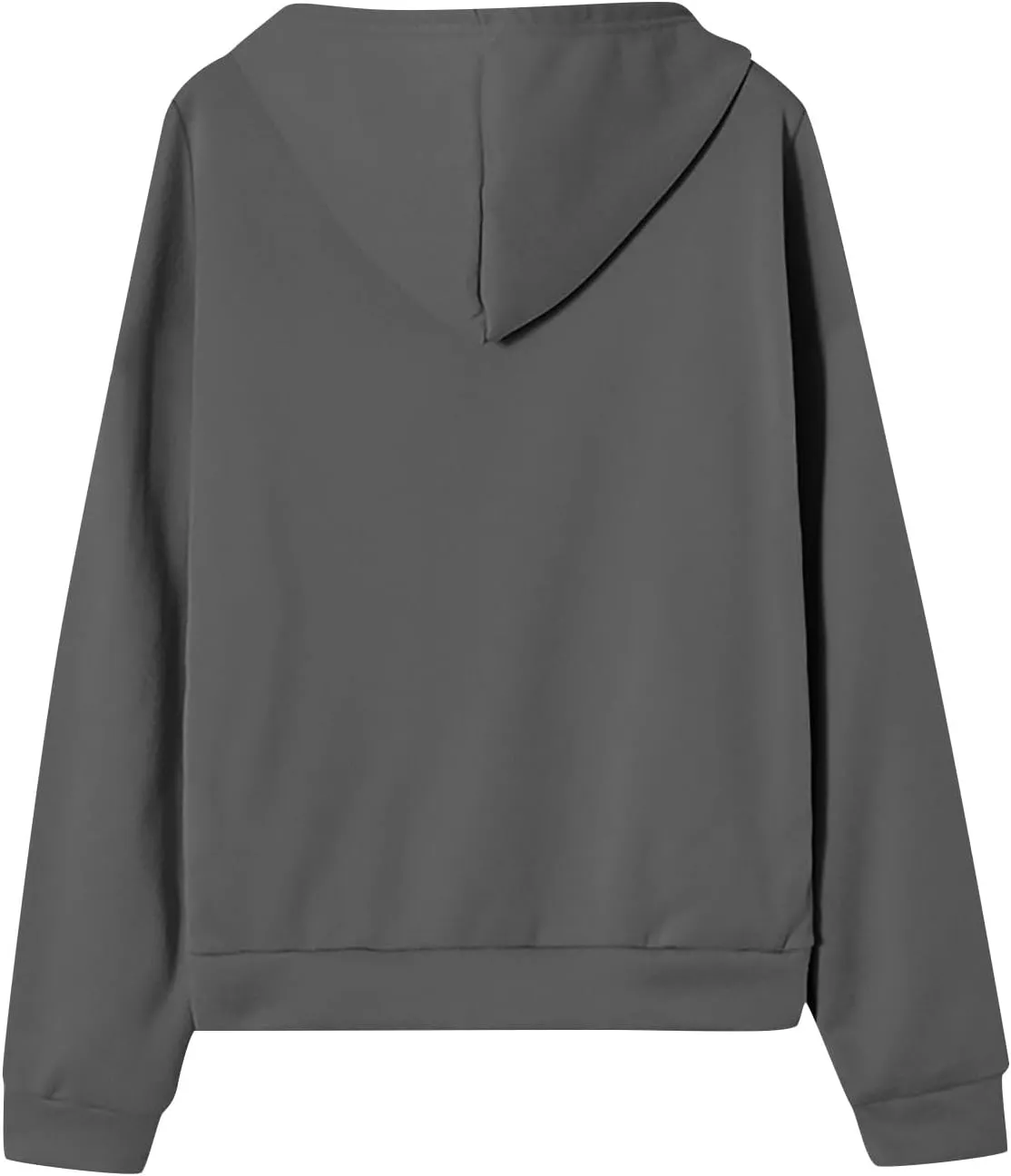 2025 Us Women'S Lightweight Casual Hooded Sweatshirts With Long Sleeves Pockets And Secure Zip Closure Oversized Thin Jacket