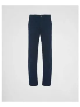 5 Pocket Corduroy Straight Pants Navy