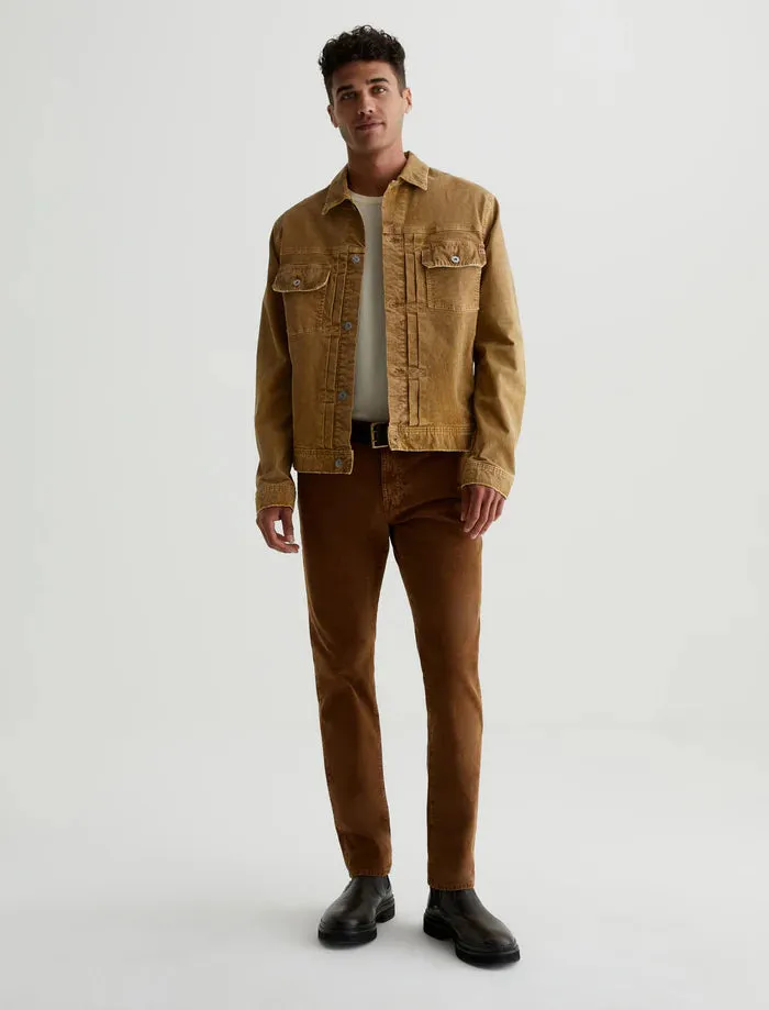 AG Tellis Men's Corduroy Pant in Roasted Acorn