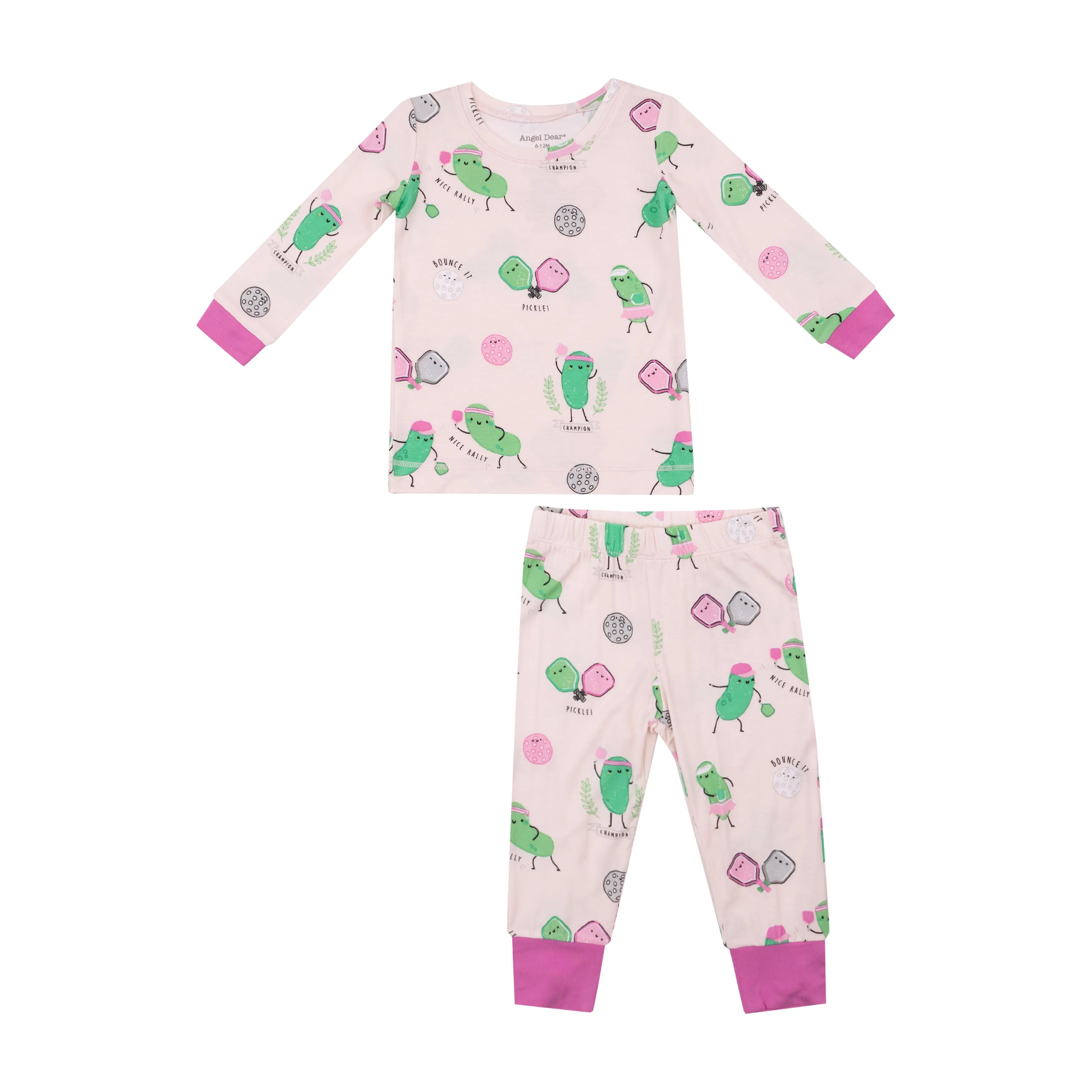 Angel Dear Pickleball L/S Loungewear Set 5108