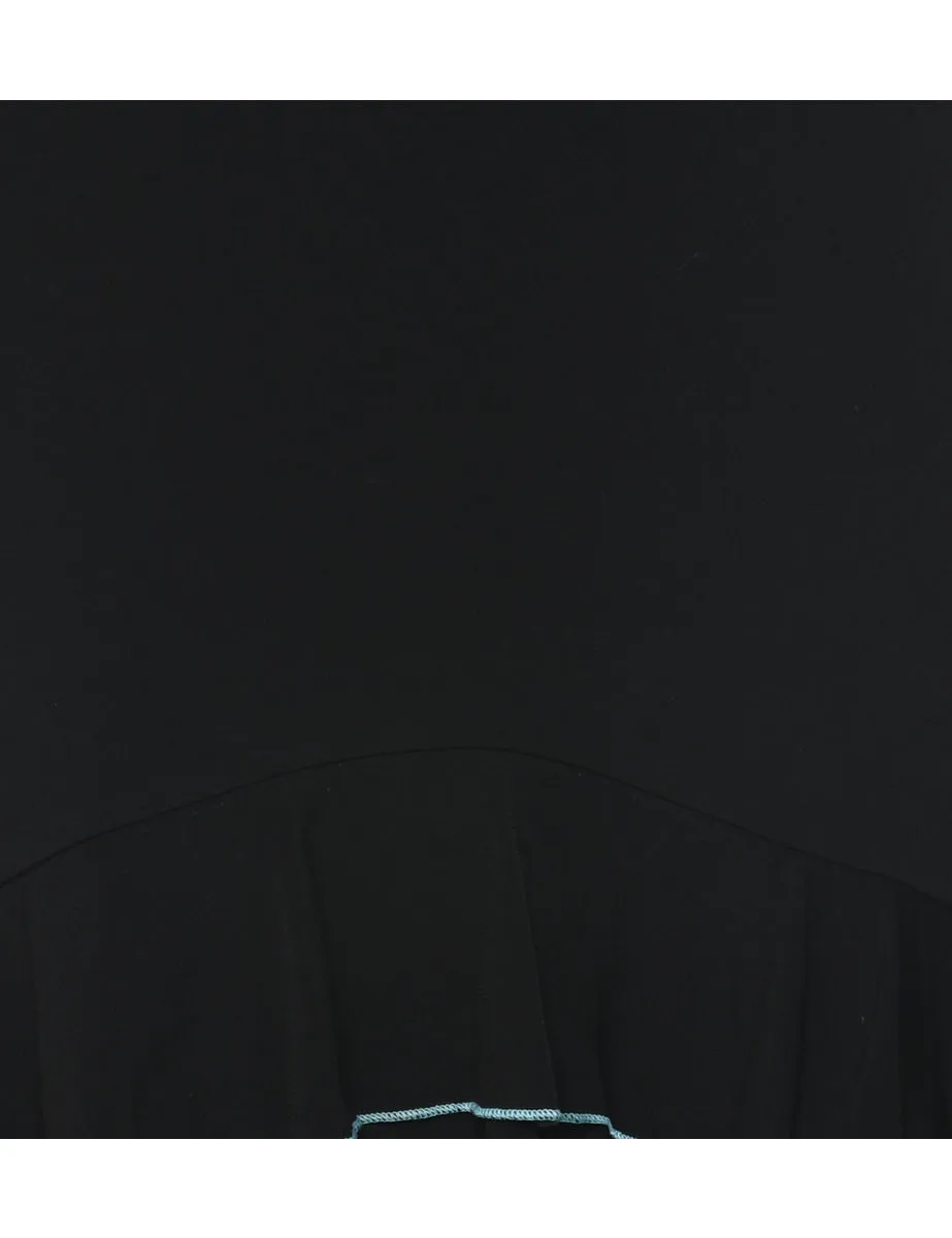 Black A-line Skirt - S
