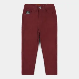 Boys Corduroy Pant Mountains-Burgundy