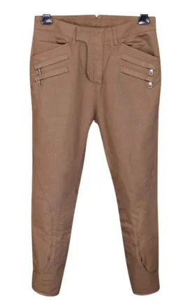 Brown Cropped Trousers
