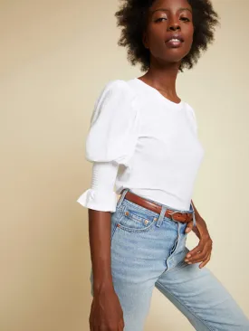 Cadence Tee ~ White
