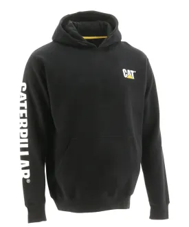 CAT Trademark Banner Hooded Sweatshirt - Black