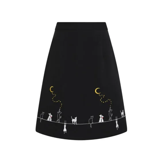 Cats on a Hot Tin Roof Skirt
