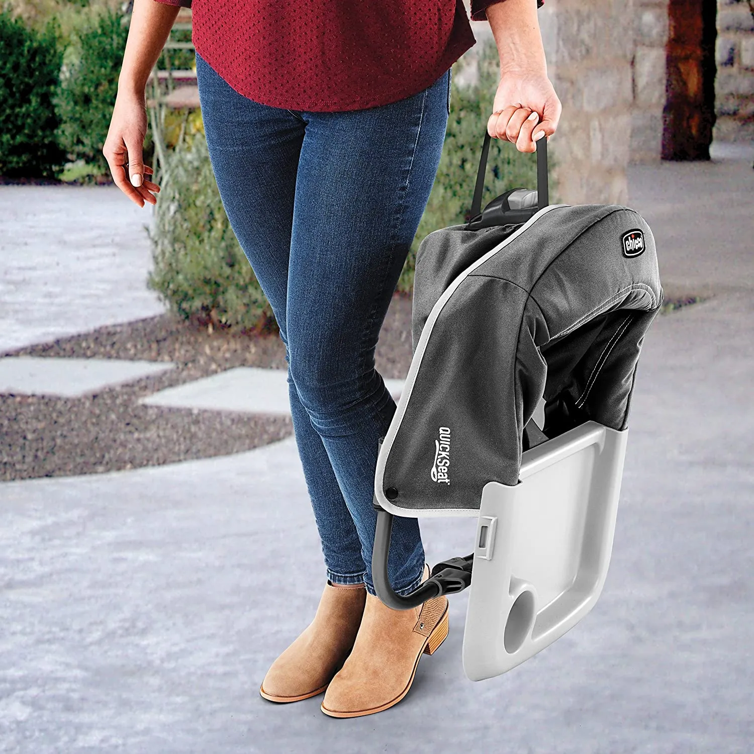 Chicco QuickSeat Hook-On Chair Graphite