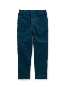 Corduroy Pants-Bedford Blue