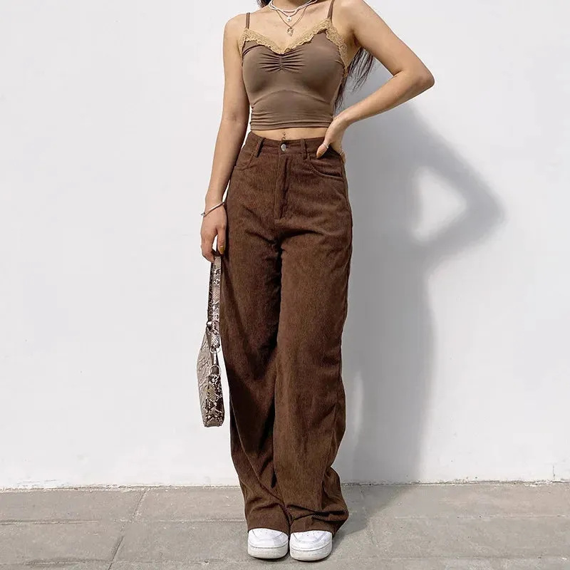 Corduroy Trousers( BUY 3 GET 15% OFF USE CODE: COMBO15 )