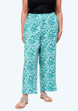 Cropped High Waist Palazzo