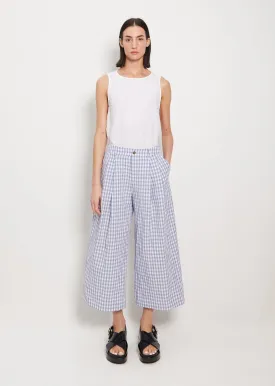 Cropped Wideleg Trousers