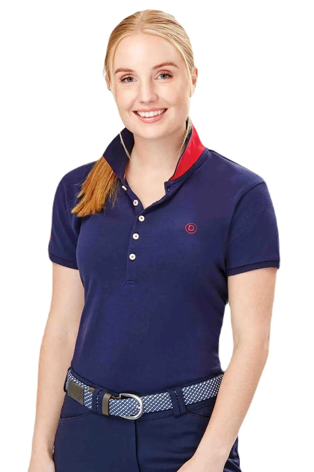 Dublin Lily Cap Sleeve Polo