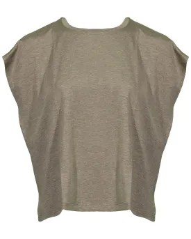 Eileen Fisher Jersey Crew Neck Box Top
