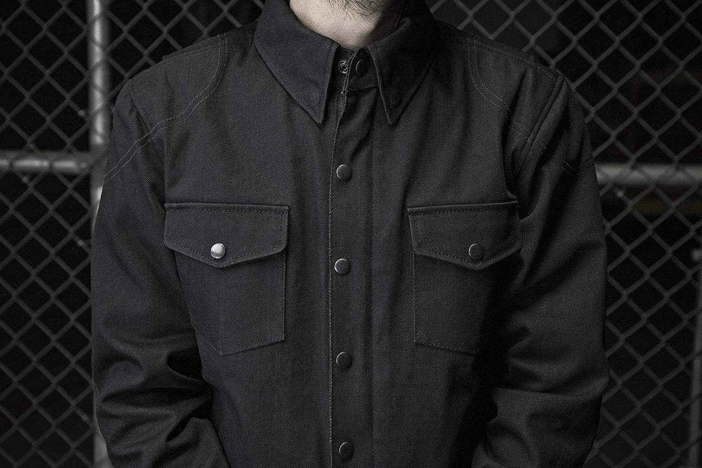 Equalizer - Men's Motorcycle Denim Shirt