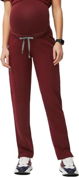 FIGS YOLA Skinny Maternity Scrub Pants for Women  11 Pockets, 4-Way Stretch, Anti-Wrinkle Women Scrub Bottoms