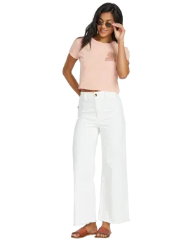 Free Fall Twill Trousers in Salt Crystal 1