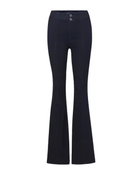 Indigo Rinse Beverly High Rise Skinny Flare Pant