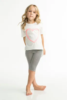 Joah Love Flo Capri Girls Legging (Size 3 left)