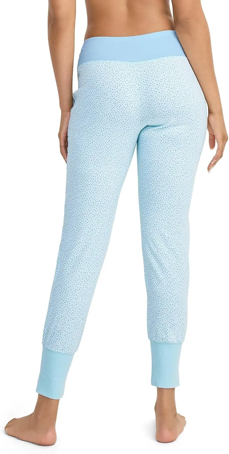 Jockey Women's Loungewear Soft Touch Luxe Foldover Jogger