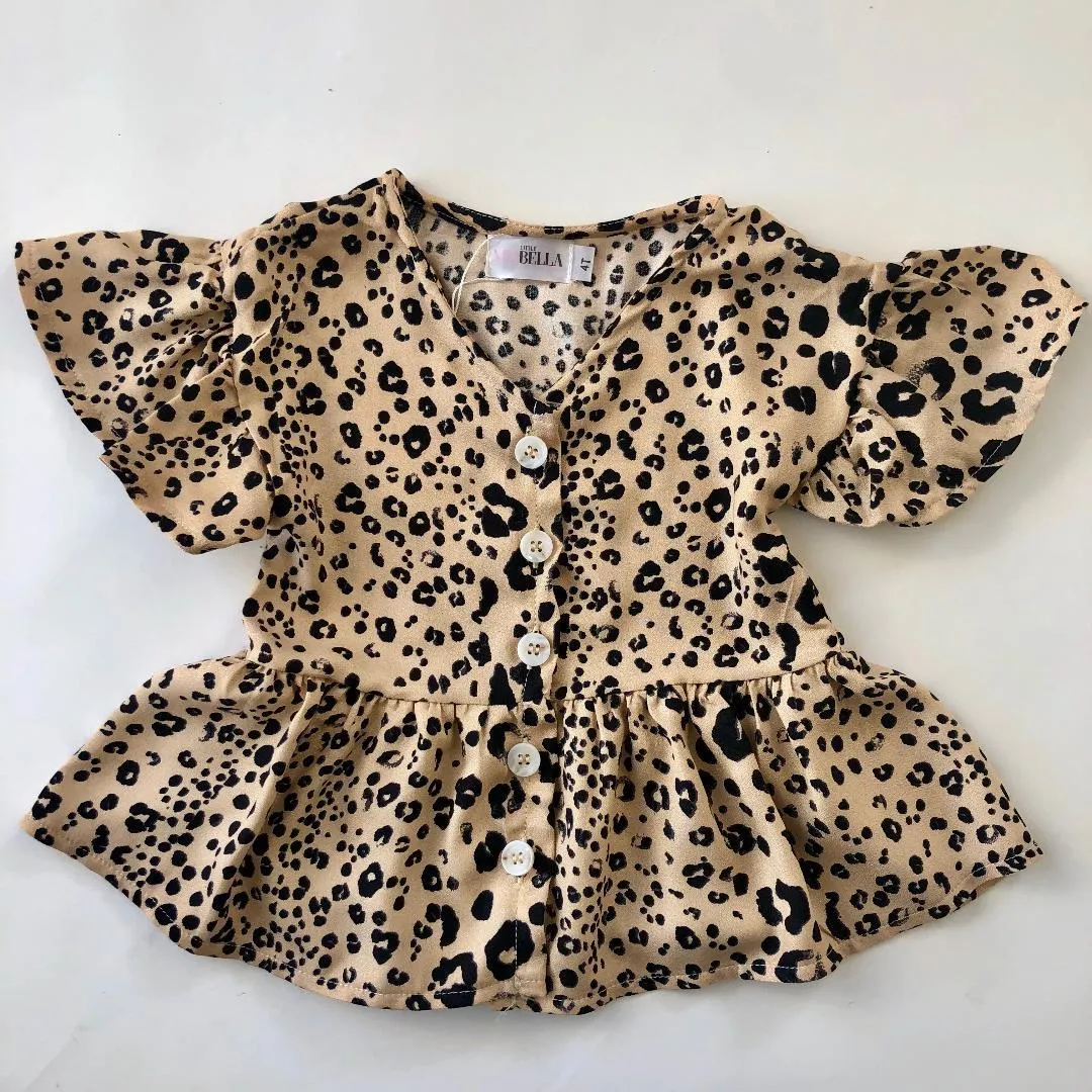 Leopard Print Mommy and Me Tops