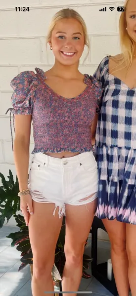 Love shack fancy top