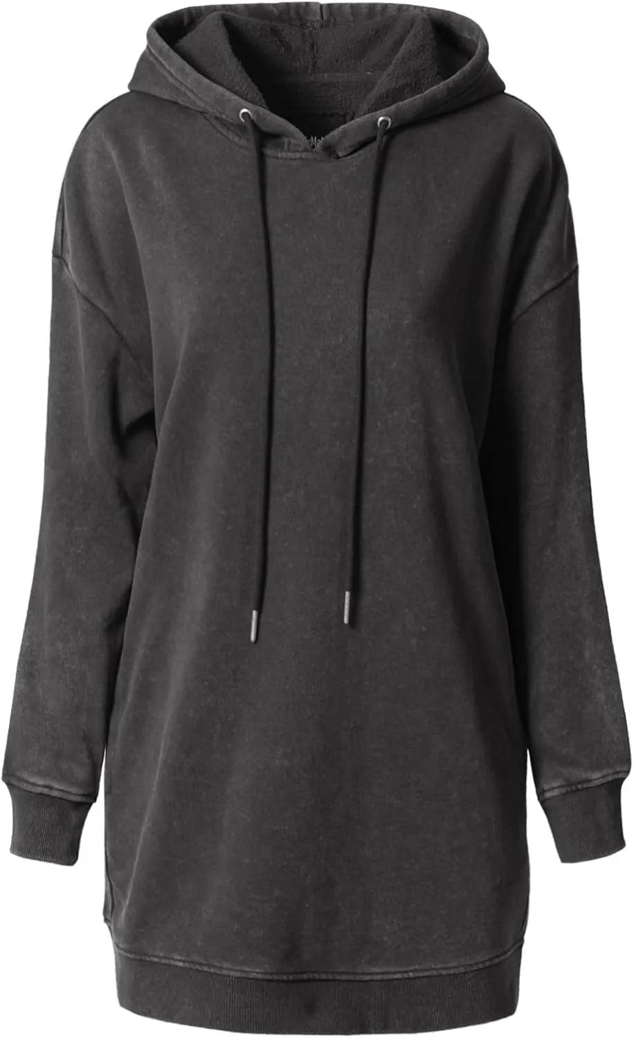 MixMatchy Women's Casual Long Sleeve Fleece Hoodie Fall Sweatshirts Hooded Pullover Tunic