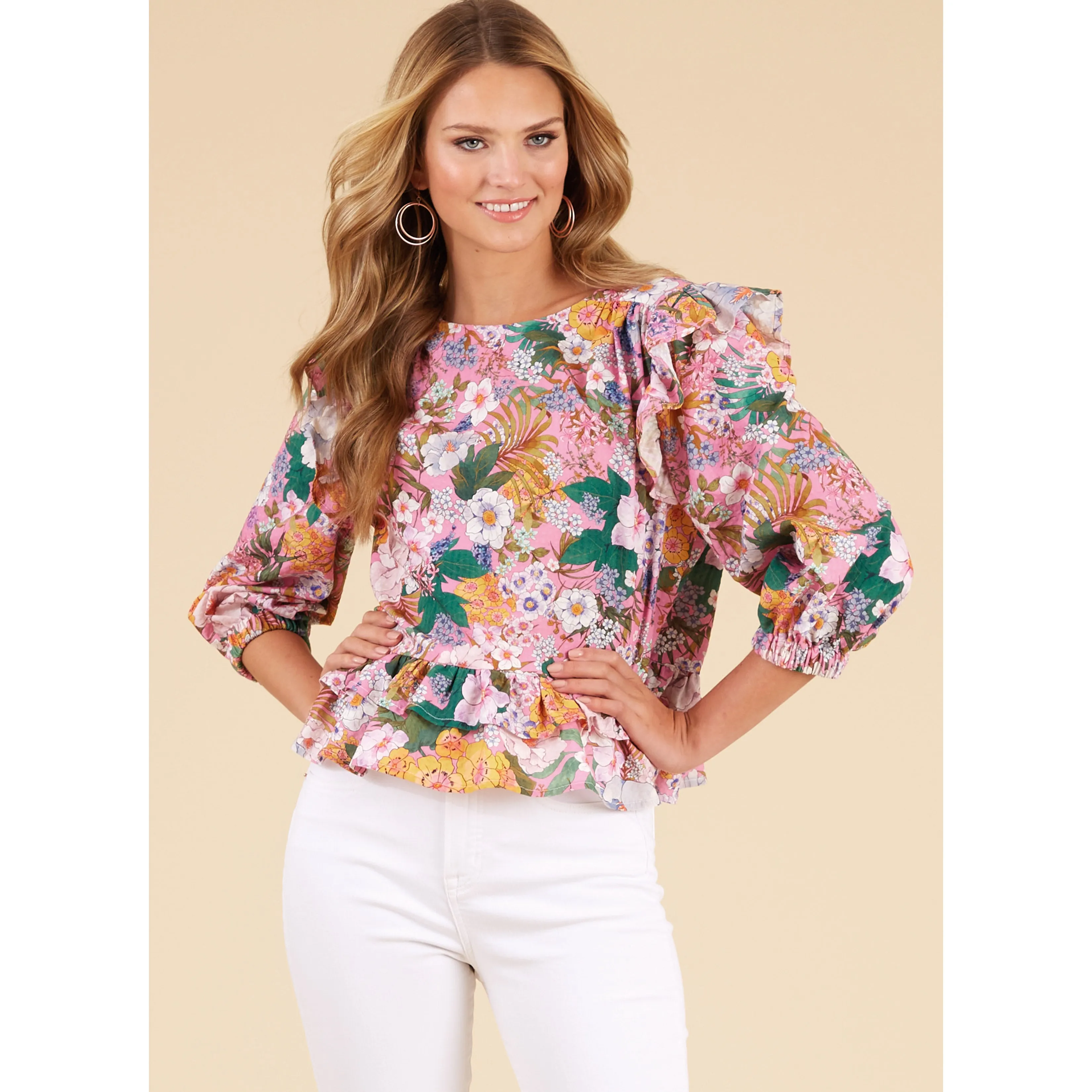 Newlook Pattern 6732 Misses' Tops