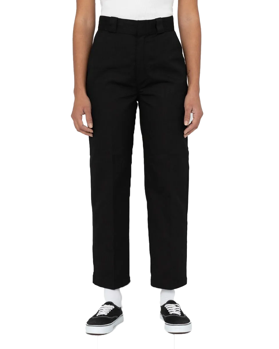 Phoenix Cropped Trousers in Black