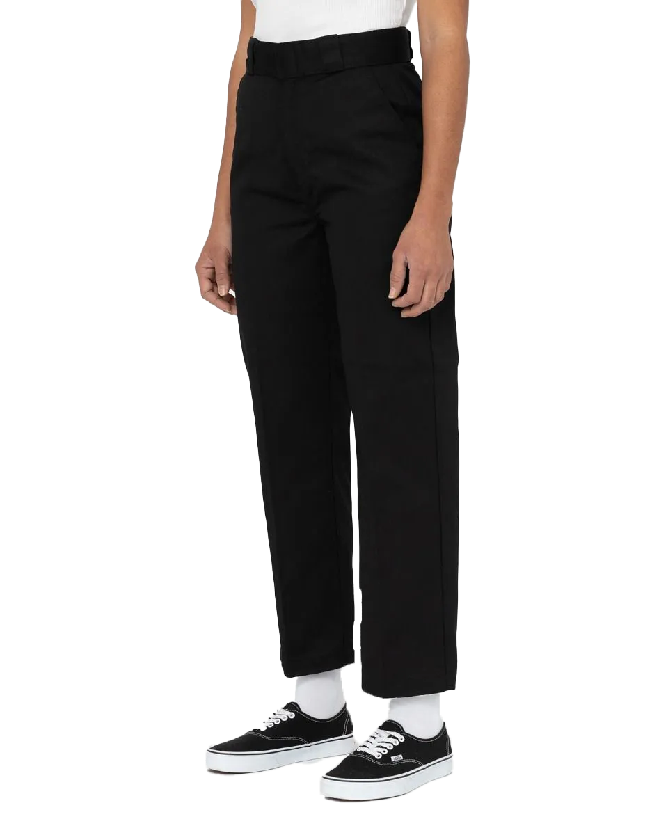 Phoenix Cropped Trousers in Black