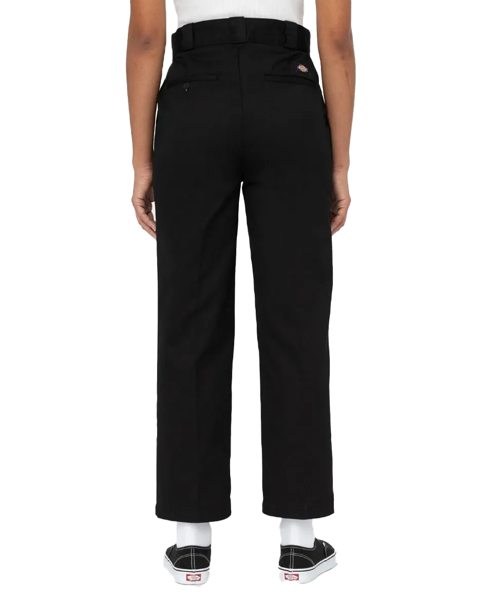 Phoenix Cropped Trousers in Black