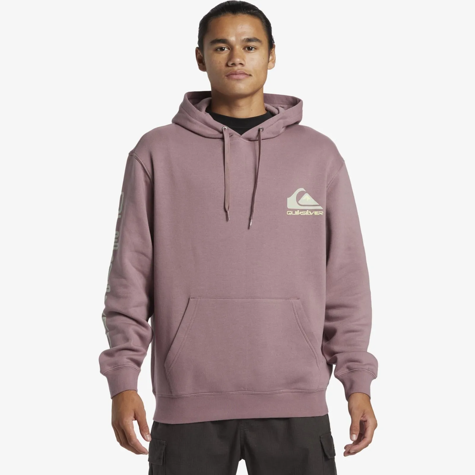 Quiksilver Mens Omni Logo Pullover Hoodie