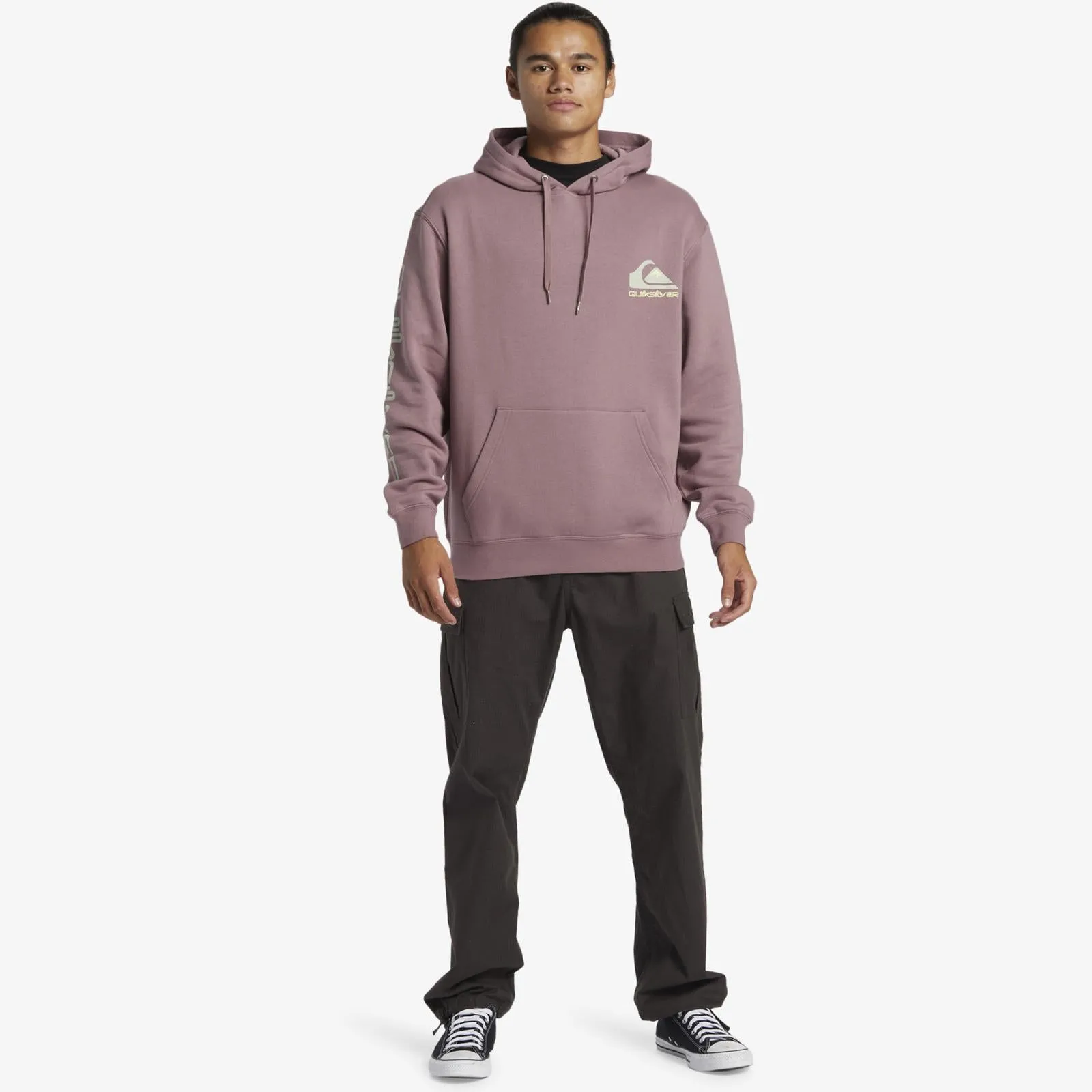 Quiksilver Mens Omni Logo Pullover Hoodie