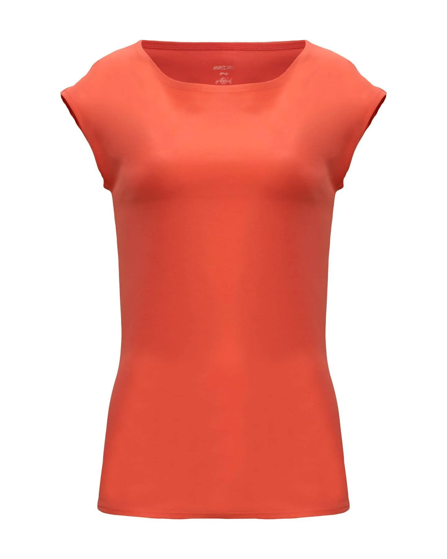 Red Cap Sleeve Tee