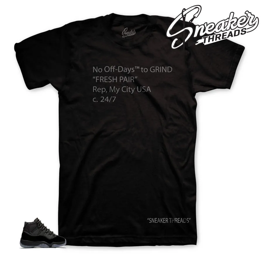 Retro 11 Cap & Gown Off-Days Shirt