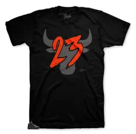 Retro 13 Cap & Gown Toro Shirt
