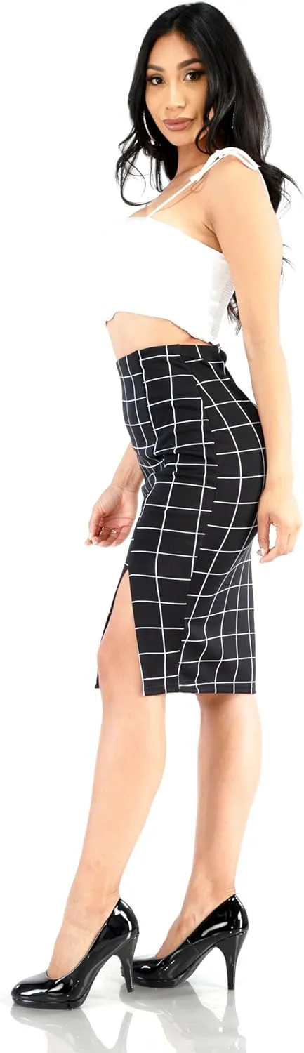 ShoSho Womens Pleated Mini Skirts with Under Shorts A-Line Skorts