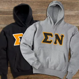 Sigma Nu Hooded Sweatshirt, 2-Pack Bundle Deal - TWILL