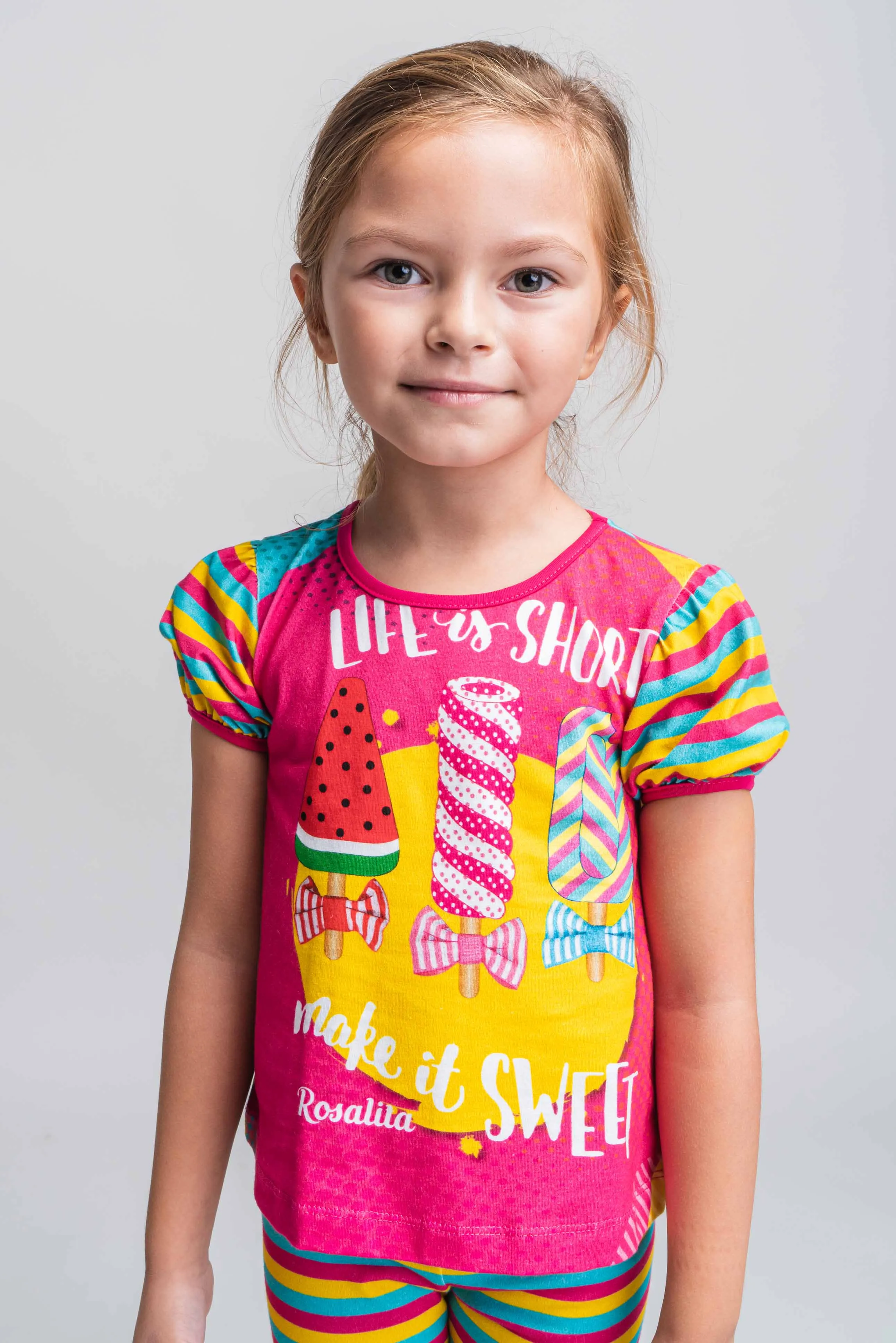SS21 Rosalita Girls Patten Sweetie Leggings Set