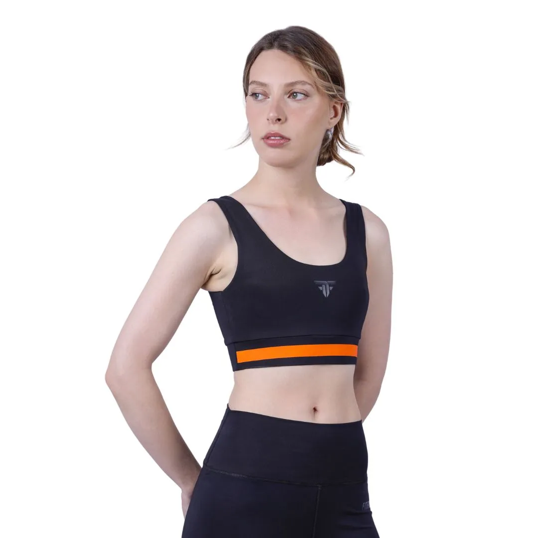 Striped Sports Bra