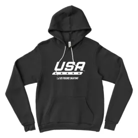 USA Star Blade, Fleece Pullover Hooded Sweatshirt