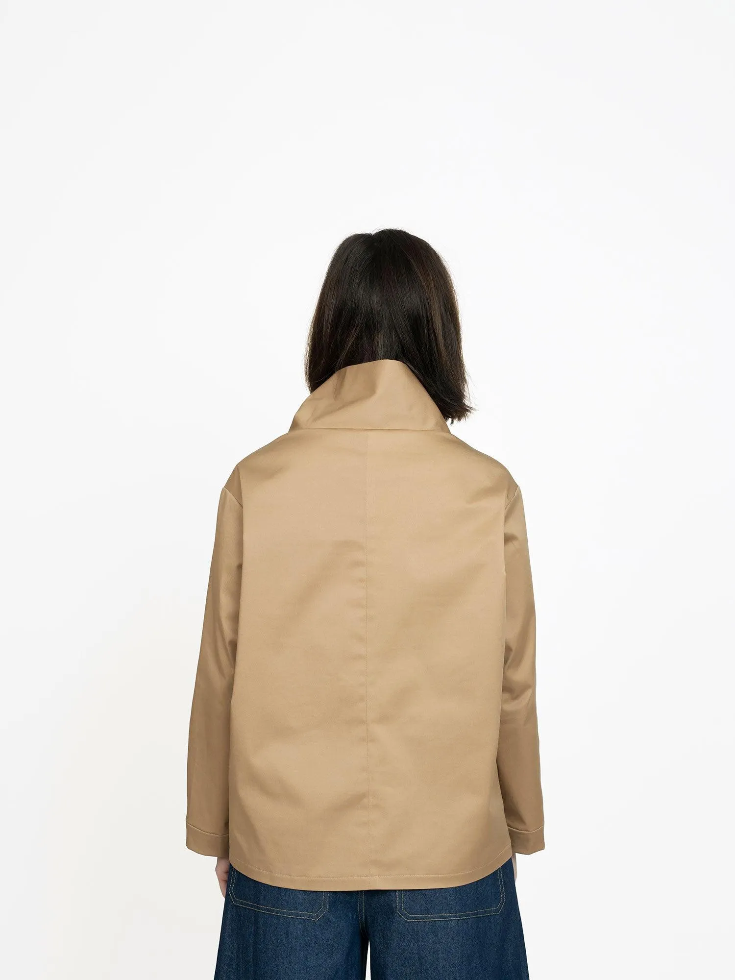 WRAP COLLAR SHIRT PATTERN
